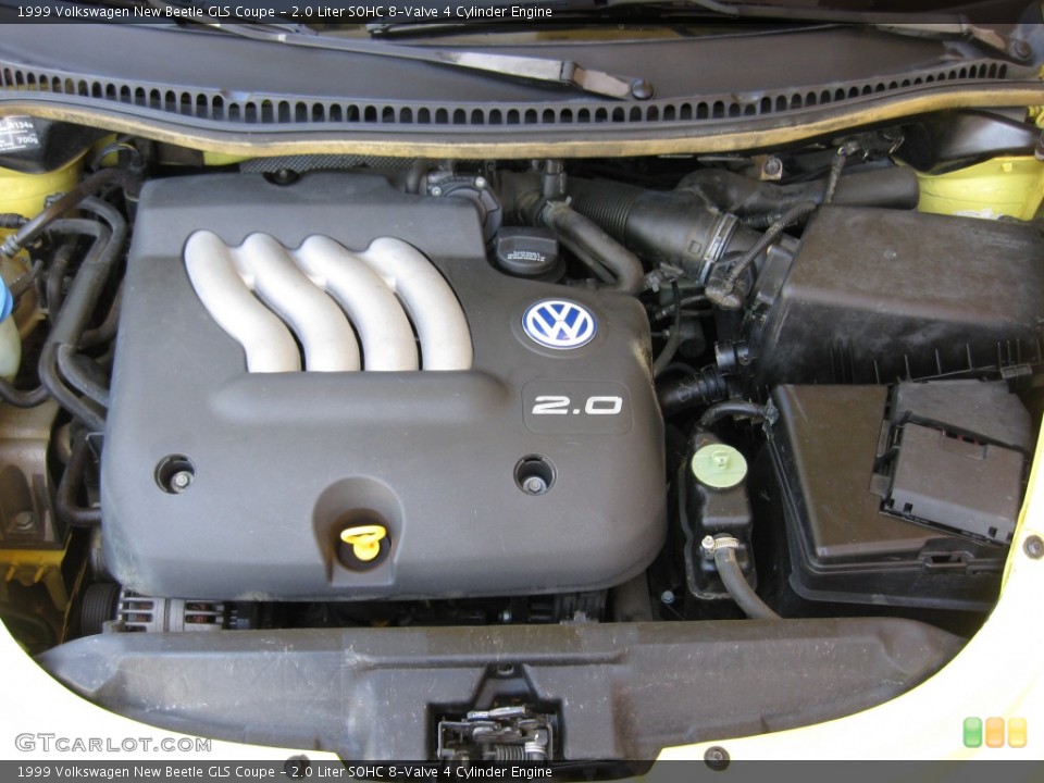 2.0 Liter SOHC 8-Valve 4 Cylinder Engine for the 1999 Volkswagen New Beetle #77314709