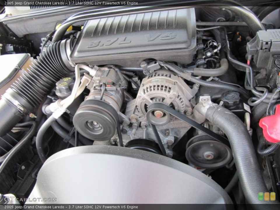 3.7 Liter SOHC 12V Powertech V6 Engine for the 2005 Jeep Grand Cherokee #77316108