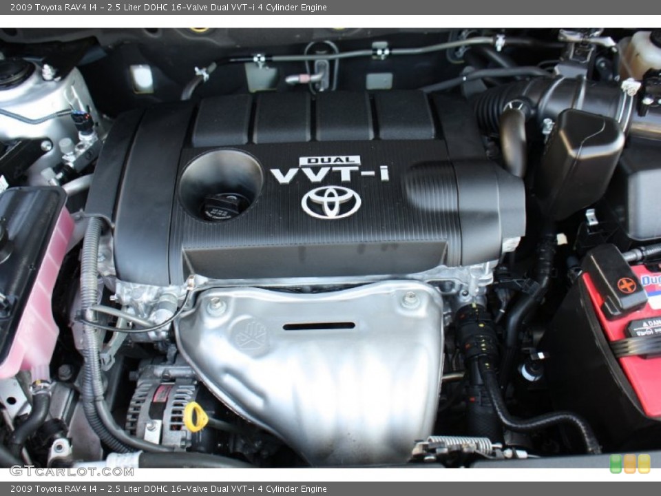 2.5 Liter DOHC 16-Valve Dual VVT-i 4 Cylinder Engine for the 2009 Toyota RAV4 #77318516