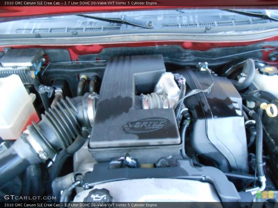3.7 Liter DOHC 20-Valve VVT Vortec 5 Cylinder Engine for the 2010 GMC Canyon #77320925