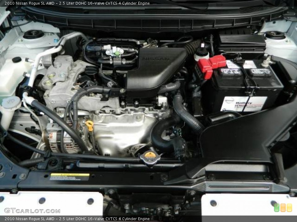 2.5 Liter DOHC 16-Valve CVTCS 4 Cylinder Engine for the 2010 Nissan Rogue #77322933