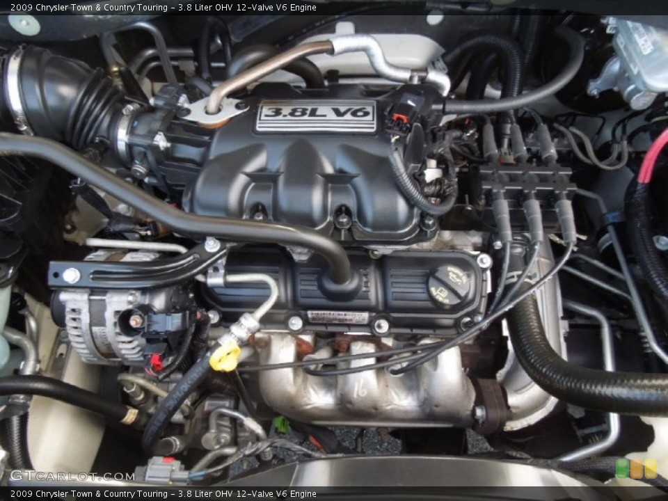 3.8 Liter OHV 12-Valve V6 Engine for the 2009 Chrysler Town & Country #77325414