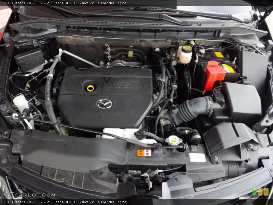 2.5 Liter DOHC 16-Valve VVT 4 Cylinder Engine for the 2011 Mazda CX-7 #77327031