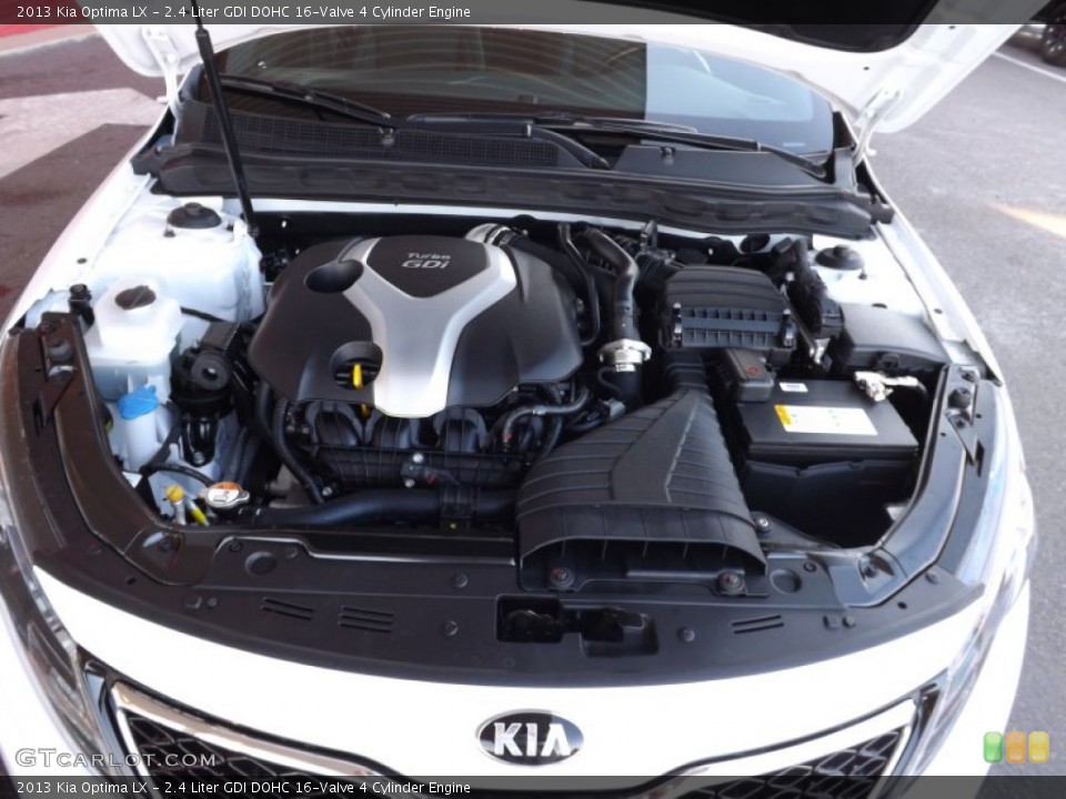 2.4 Liter GDI DOHC 16-Valve 4 Cylinder Engine for the 2013 Kia Optima #77329998