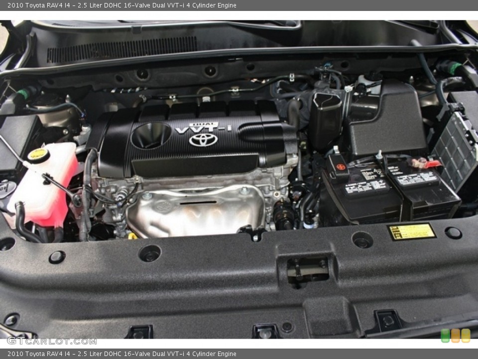 2.5 Liter DOHC 16-Valve Dual VVT-i 4 Cylinder Engine for the 2010 Toyota RAV4 #77336055