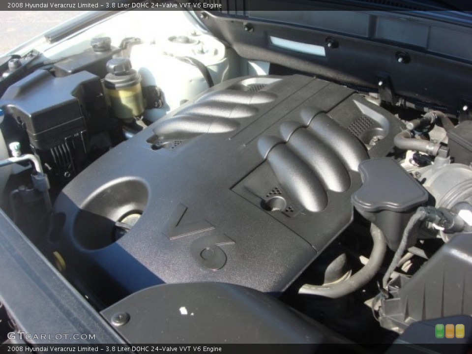 3.8 Liter DOHC 24-Valve VVT V6 Engine for the 2008 Hyundai Veracruz #77337590