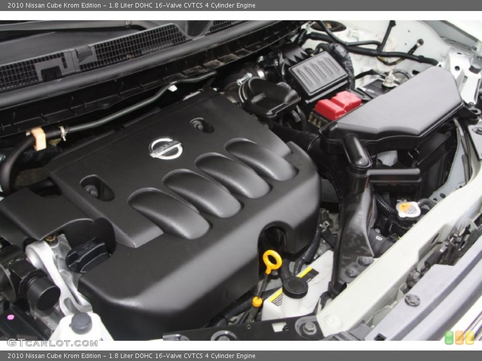 1.8 Liter DOHC 16-Valve CVTCS 4 Cylinder 2010 Nissan Cube Engine