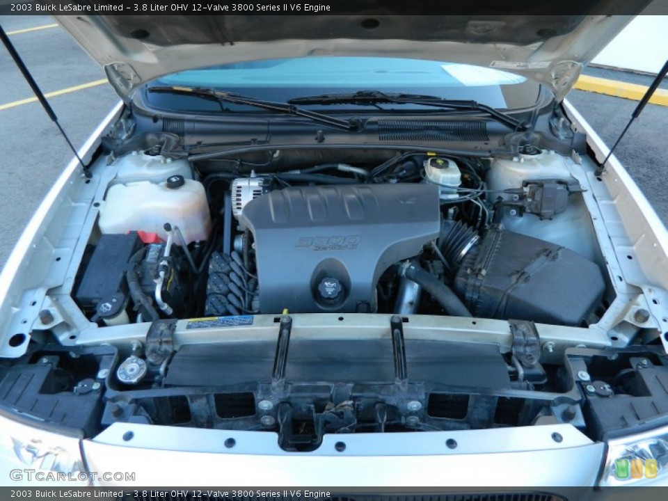 3.8 Liter OHV 12-Valve 3800 Series II V6 Engine for the 2003 Buick LeSabre #77351736