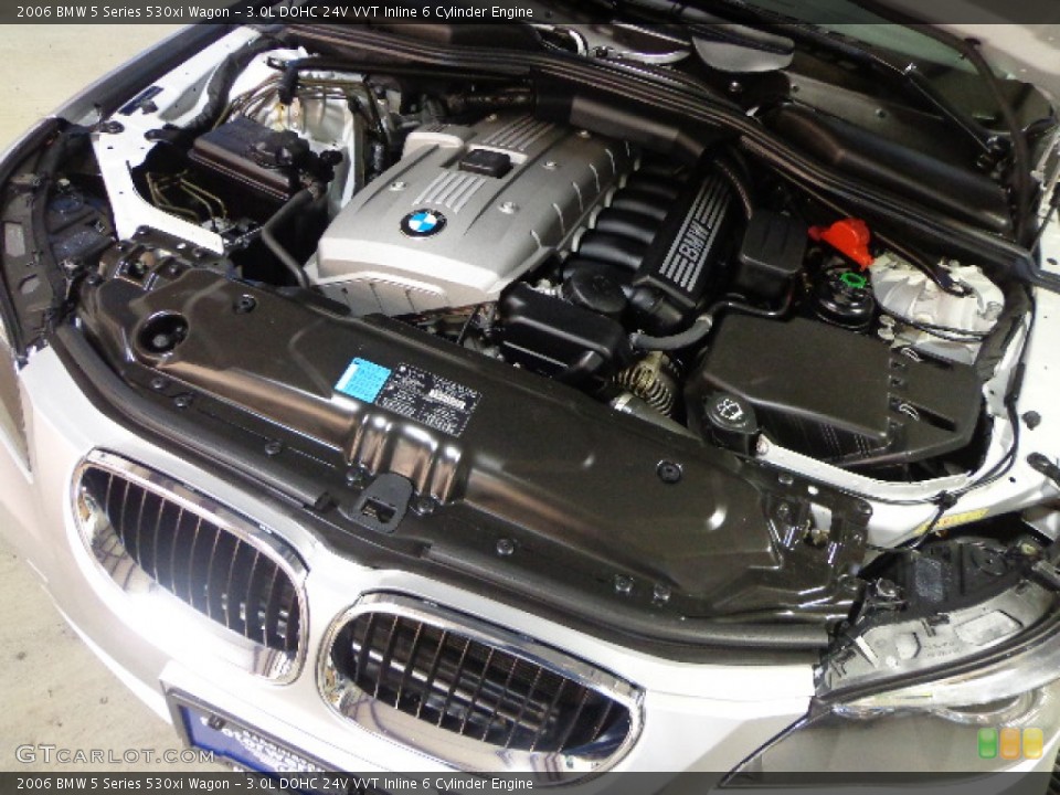 3.0L DOHC 24V VVT Inline 6 Cylinder Engine for the 2006 BMW 5 Series #77351818