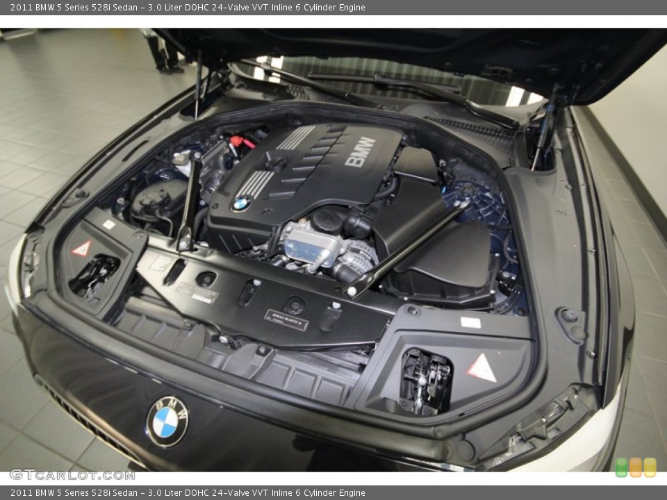 3.0 Liter DOHC 24-Valve VVT Inline 6 Cylinder Engine for the 2011 BMW 5 Series #77360256