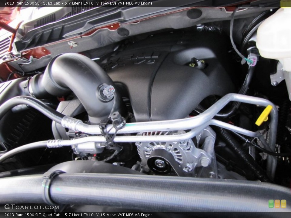 5.7 Liter HEMI OHV 16-Valve VVT MDS V8 Engine for the 2013 Ram 1500 #77363865