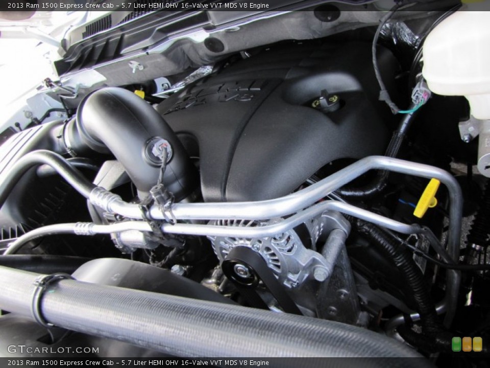 5.7 Liter HEMI OHV 16-Valve VVT MDS V8 Engine for the 2013 Ram 1500 #77364840