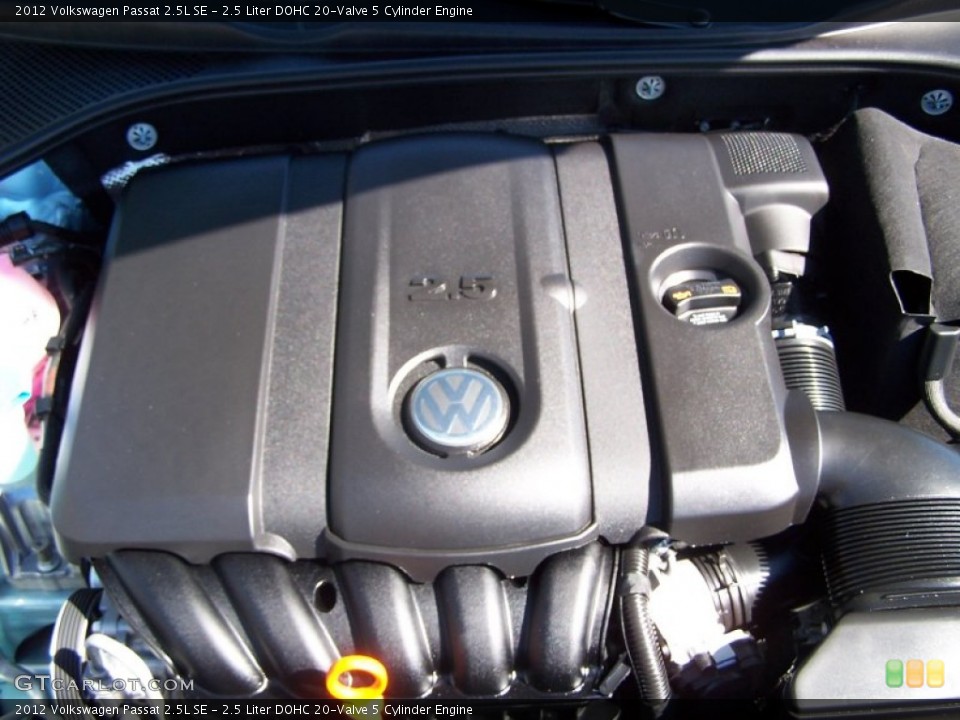 2.5 Liter DOHC 20-Valve 5 Cylinder Engine for the 2012 Volkswagen Passat #77369871