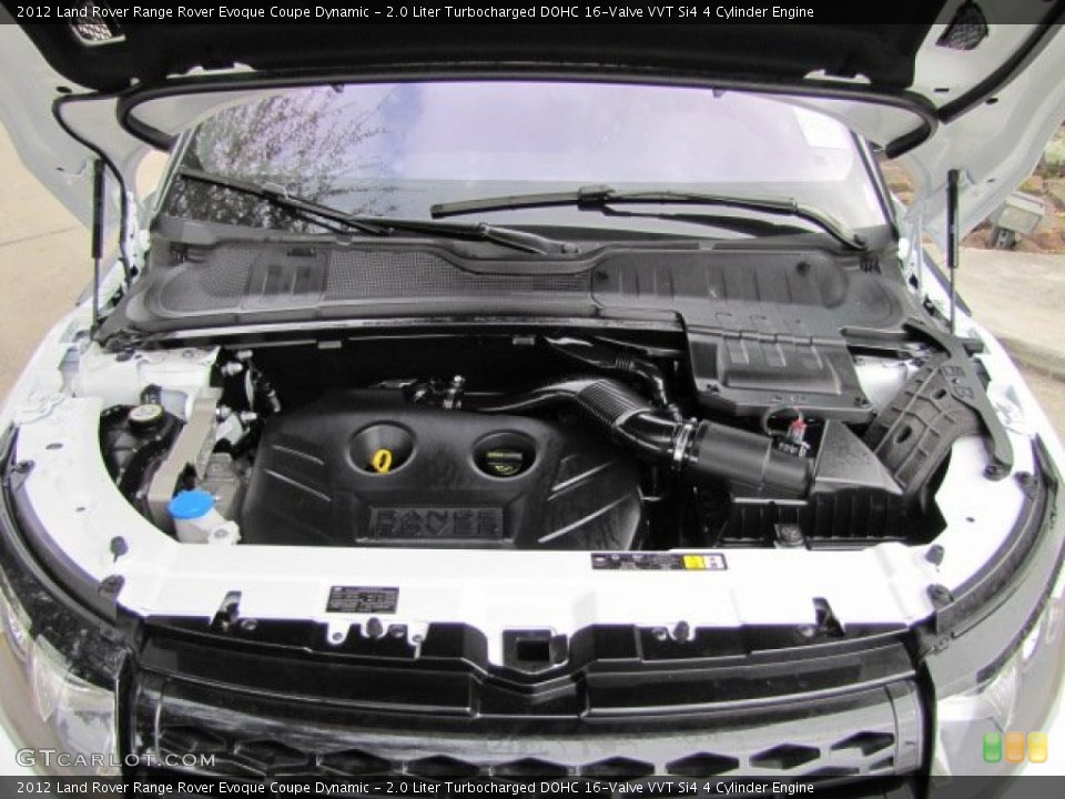 2.0 Liter Turbocharged DOHC 16-Valve VVT Si4 4 Cylinder Engine for the 2012 Land Rover Range Rover Evoque #77370483