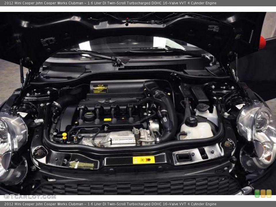 1.6 Liter DI Twin-Scroll Turbocharged DOHC 16-Valve VVT 4 Cylinder Engine for the 2012 Mini Cooper #77373981