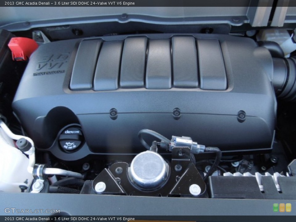3.6 Liter SIDI DOHC 24-Valve VVT V6 Engine for the 2013 GMC Acadia #77375780