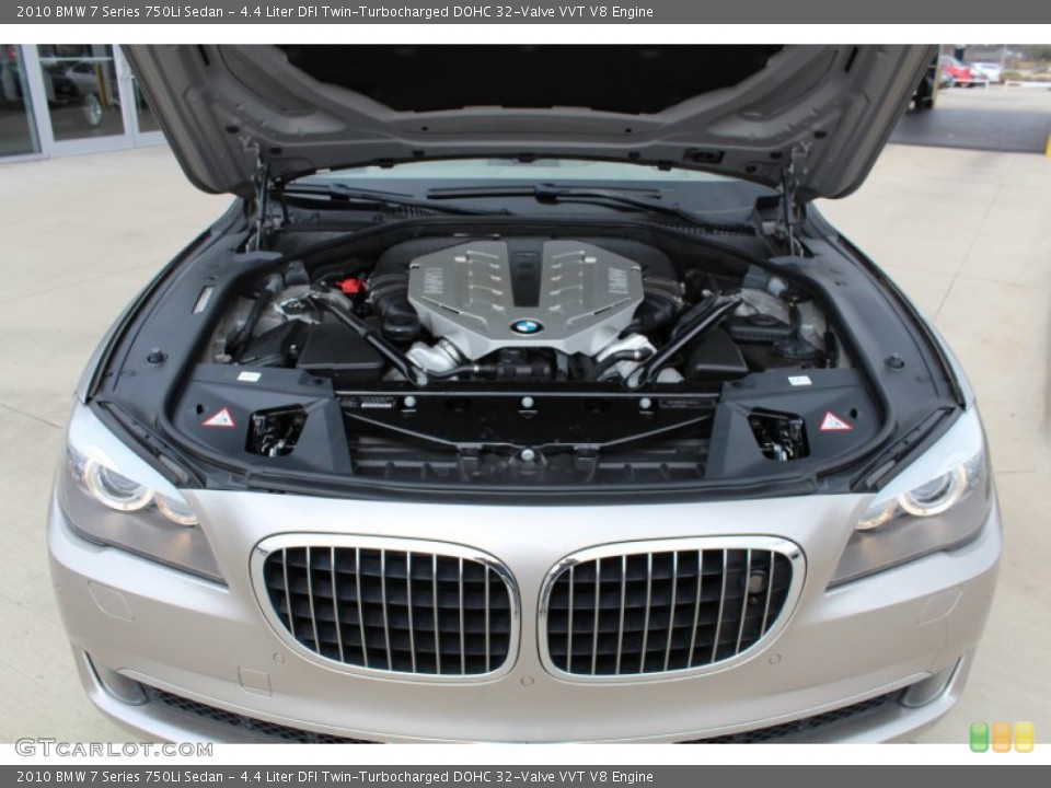 4.4 Liter DFI Twin-Turbocharged DOHC 32-Valve VVT V8 Engine for the 2010 BMW 7 Series #77375955