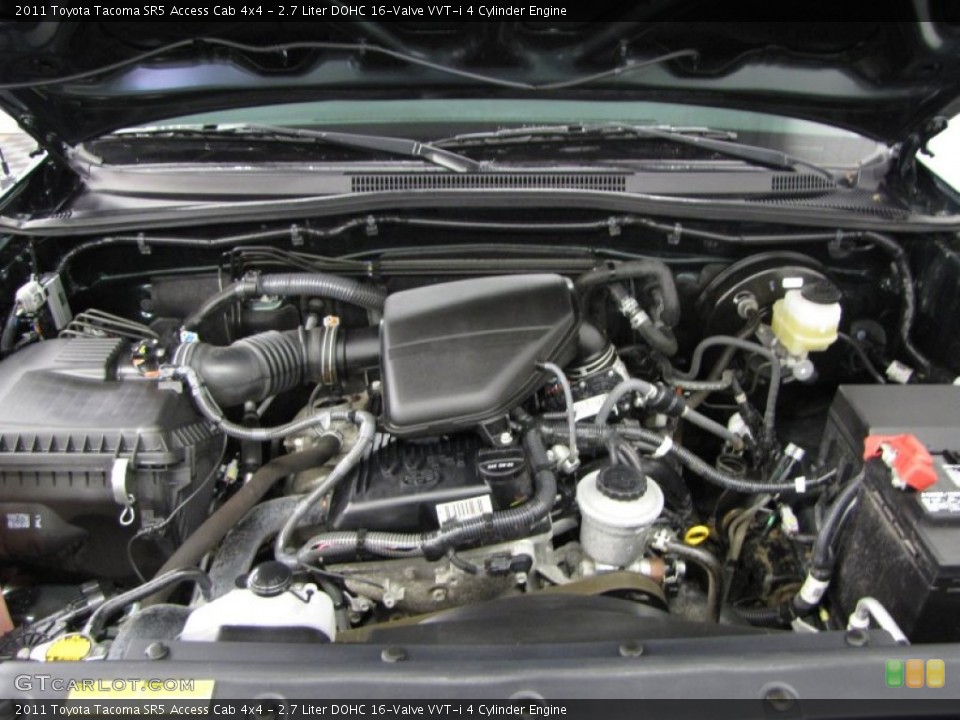 2.7 Liter DOHC 16-Valve VVT-i 4 Cylinder Engine for the 2011 Toyota Tacoma #77378609