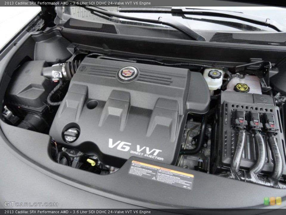 3.6 Liter SIDI DOHC 24-Valve VVT V6 Engine for the 2013 Cadillac SRX #77380797