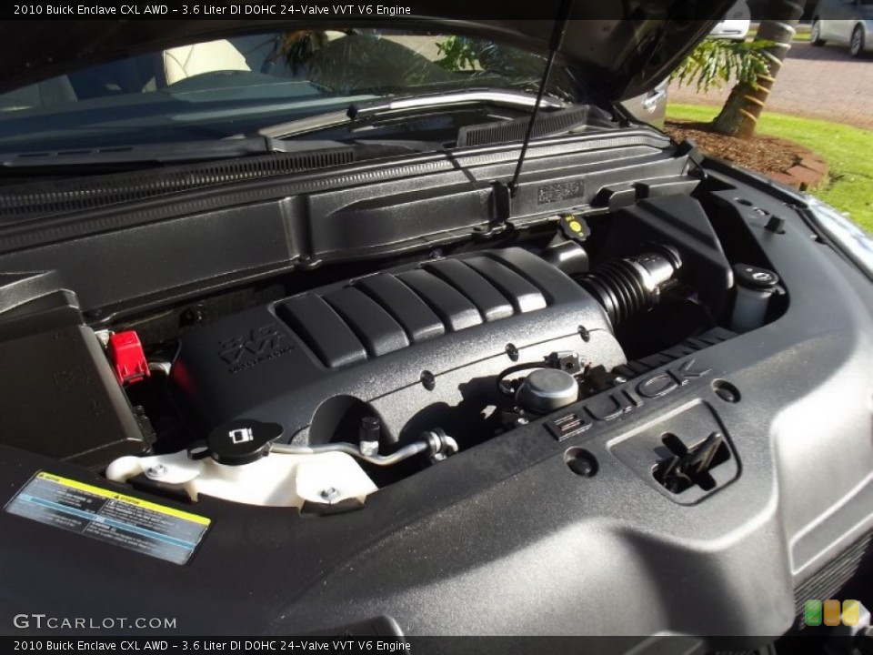 3.6 Liter DI DOHC 24-Valve VVT V6 Engine for the 2010 Buick Enclave #77384994