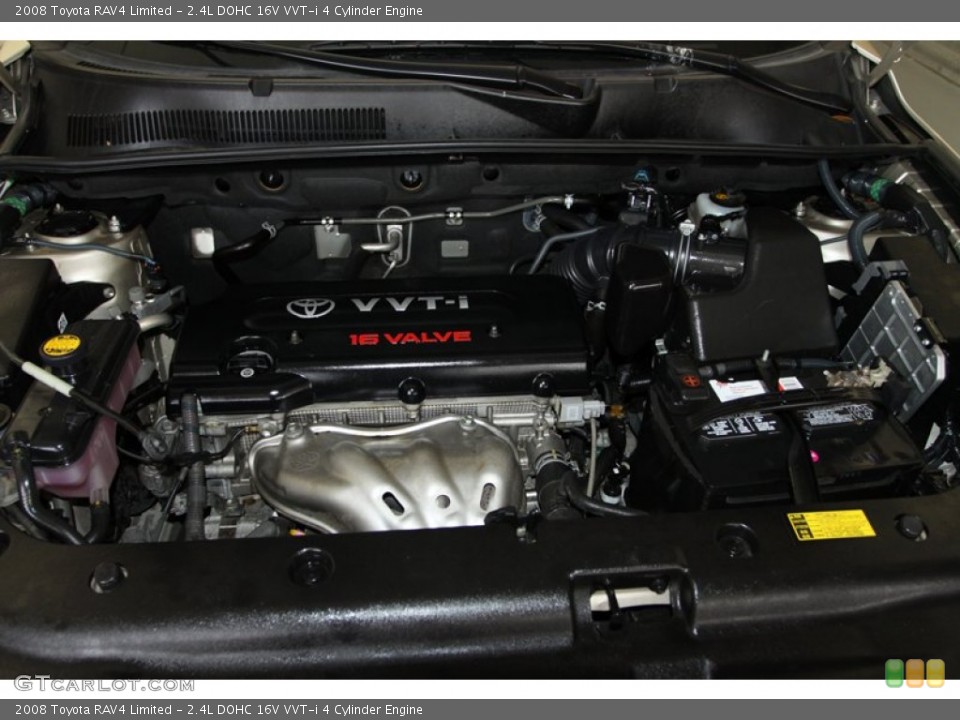 2.4L DOHC 16V VVT-i 4 Cylinder Engine for the 2008 Toyota RAV4 #77388069