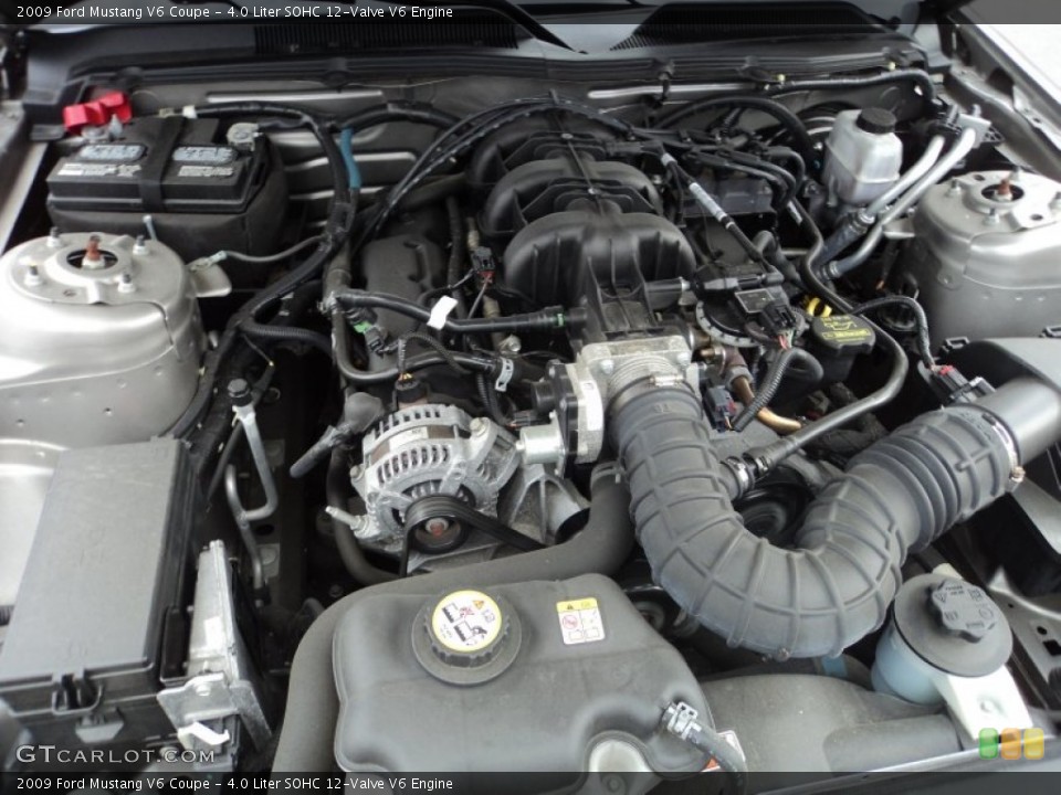 4.0 Liter SOHC 12-Valve V6 Engine for the 2009 Ford Mustang #77391366