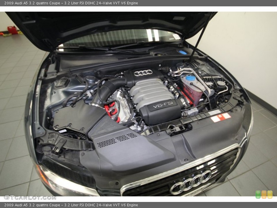 3.2 Liter FSI DOHC 24-Valve VVT V6 Engine for the 2009 Audi A5 #77392680