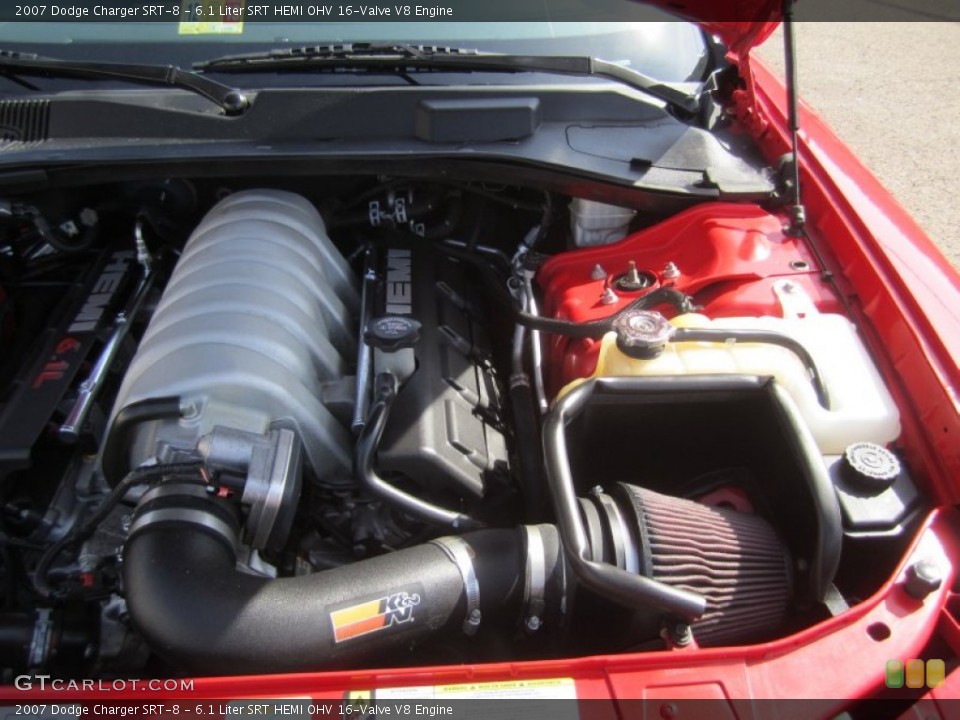 6.1 Liter SRT HEMI OHV 16-Valve V8 Engine for the 2007 Dodge Charger #77394993