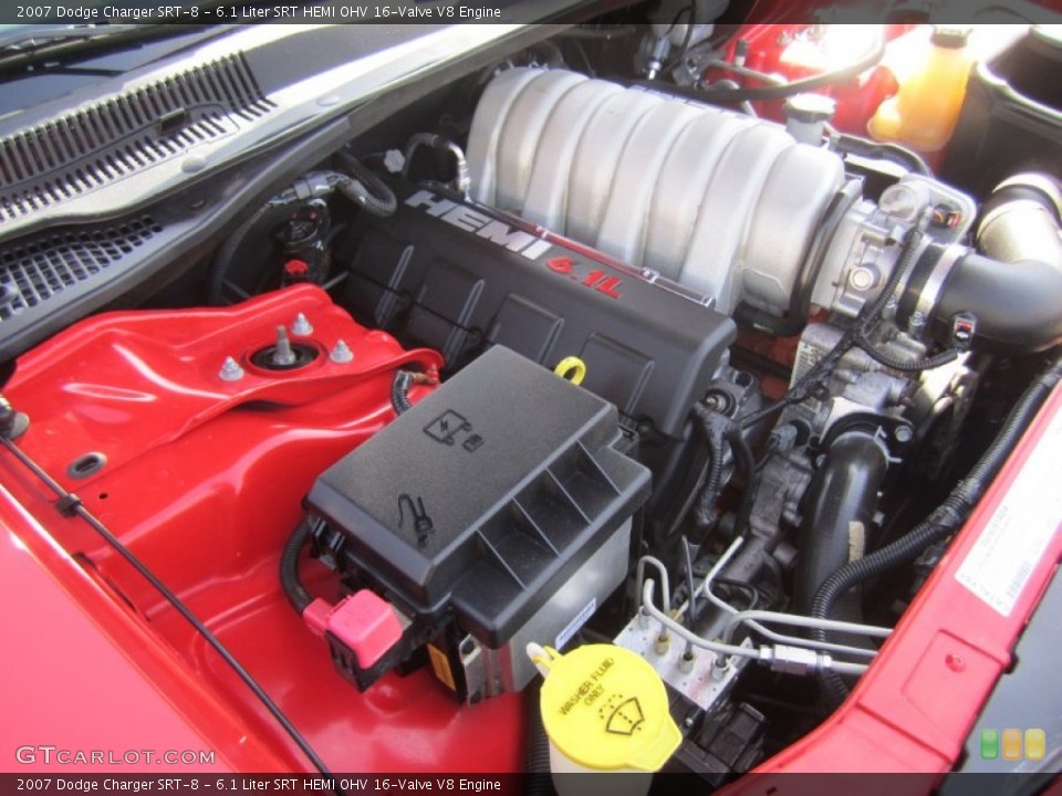 6.1 Liter SRT HEMI OHV 16-Valve V8 Engine for the 2007 Dodge Charger #77395002