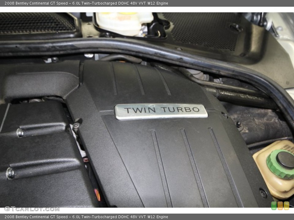 6.0L Twin-Turbocharged DOHC 48V VVT W12 Engine for the 2008 Bentley Continental GT #77395830