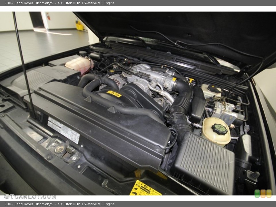 4.6 Liter OHV 16-Valve V8 Engine for the 2004 Land Rover Discovery #77396067