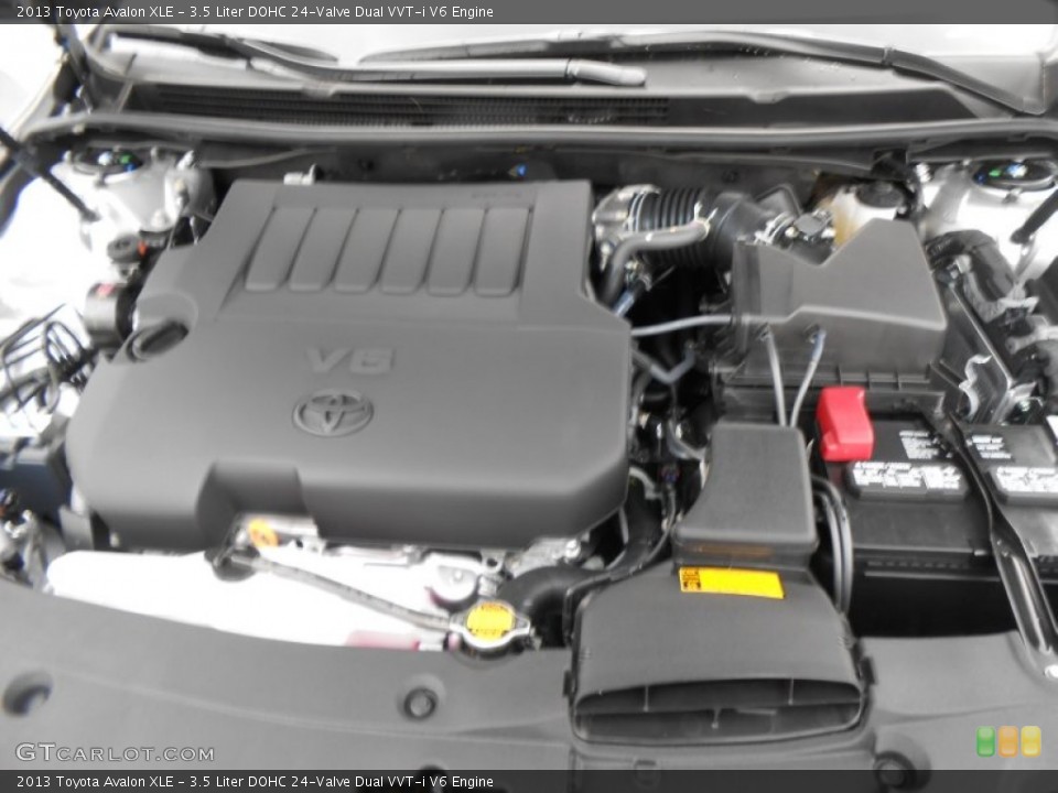 3.5 Liter DOHC 24-Valve Dual VVT-i V6 Engine for the 2013 Toyota Avalon #77396181