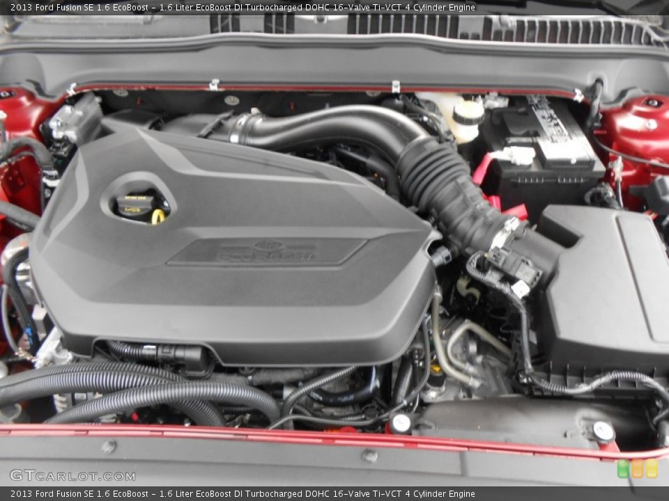 1.6 Liter EcoBoost DI Turbocharged DOHC 16-Valve Ti-VCT 4 Cylinder Engine for the 2013 Ford Fusion #77396637