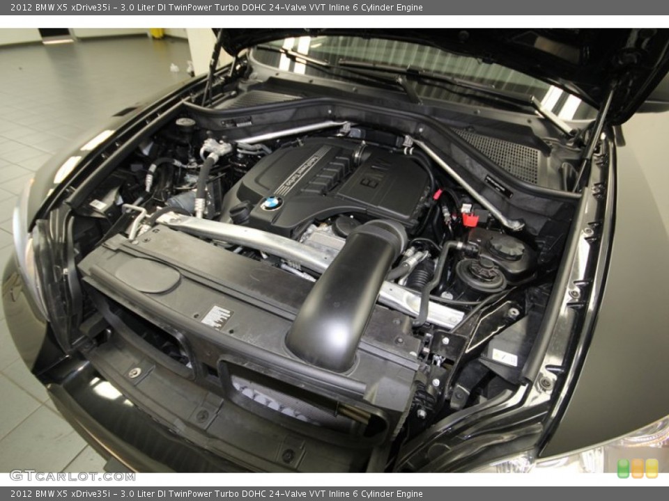 3.0 Liter DI TwinPower Turbo DOHC 24-Valve VVT Inline 6 Cylinder Engine for the 2012 BMW X5 #77397108