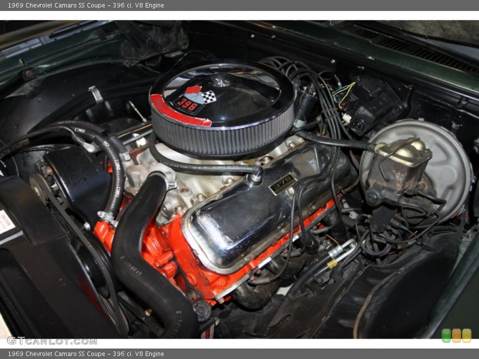 396 ci. V8 Engine for the 1969 Chevrolet Camaro #77401131
