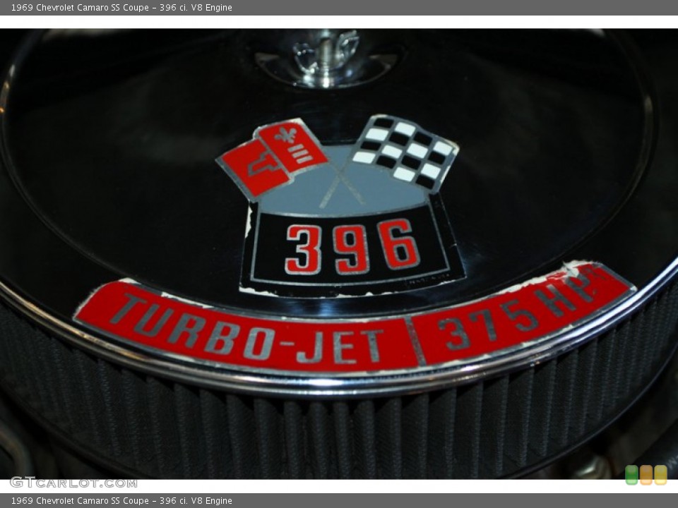 396 ci. V8 Engine for the 1969 Chevrolet Camaro #77401197