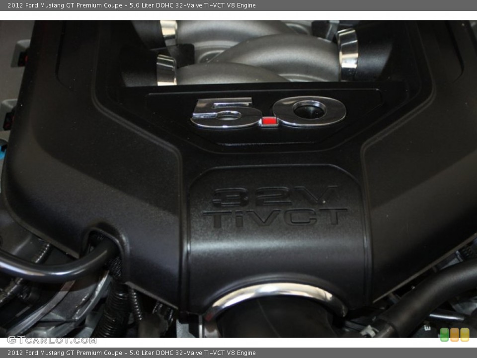 5.0 Liter DOHC 32-Valve Ti-VCT V8 Engine for the 2012 Ford Mustang #77402110