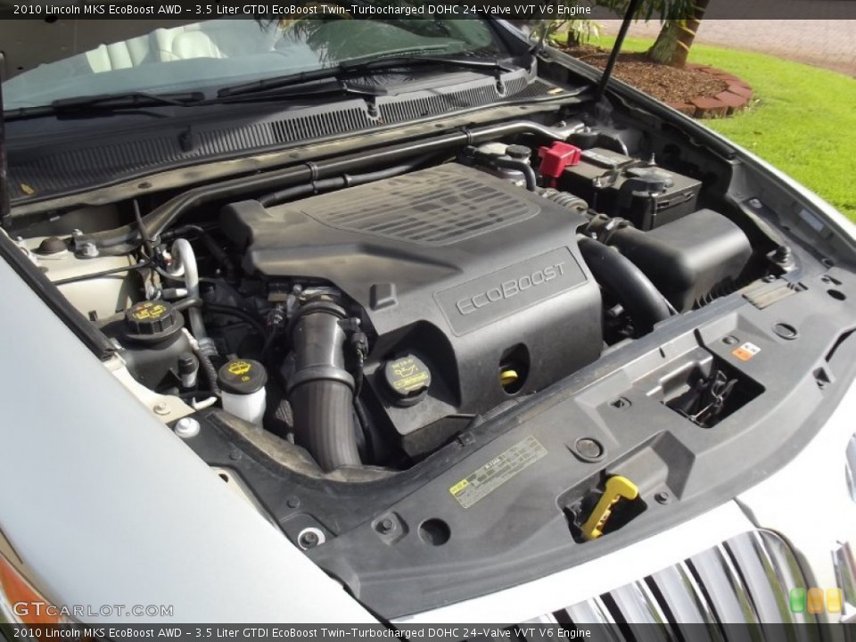 3.5 Liter GTDI EcoBoost Twin-Turbocharged DOHC 24-Valve VVT V6 Engine for the 2010 Lincoln MKS #77406003