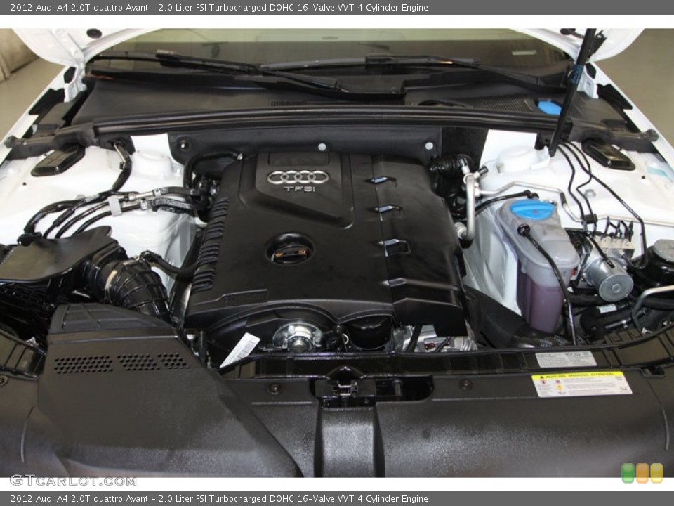 2.0 Liter FSI Turbocharged DOHC 16-Valve VVT 4 Cylinder Engine for the 2012 Audi A4 #77406630