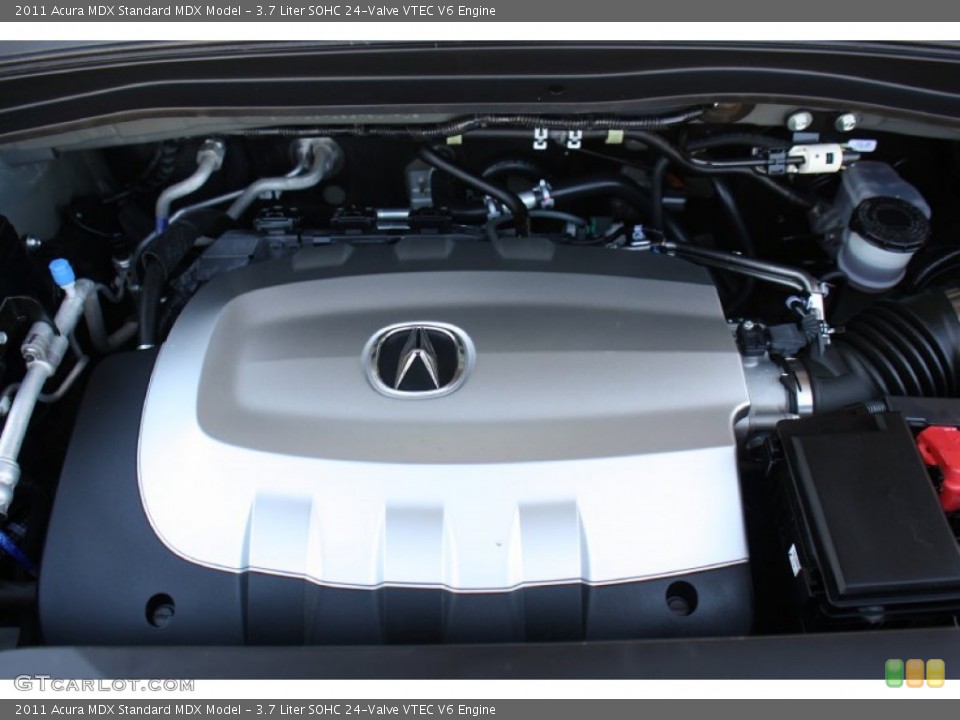 3.7 Liter SOHC 24-Valve VTEC V6 2011 Acura MDX Engine