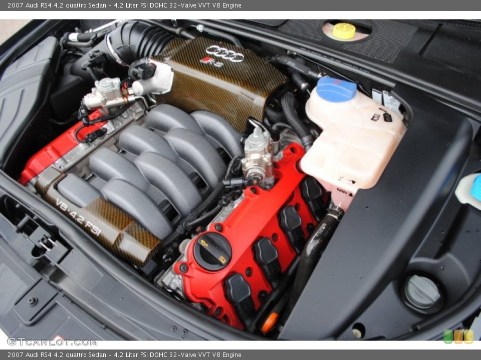 4.2 Liter FSI DOHC 32-Valve VVT V8 Engine for the 2007 Audi RS4 #77413194