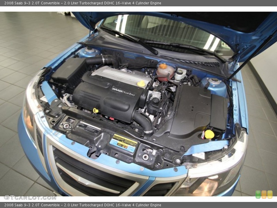 2.0 Liter Turbocharged DOHC 16-Valve 4 Cylinder Engine for the 2008 Saab 9-3 #77413465