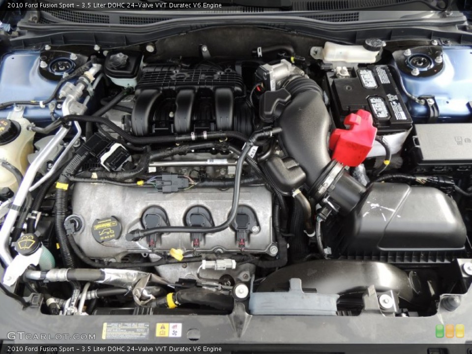 3.5 Liter DOHC 24-Valve VVT Duratec V6 Engine for the 2010 Ford Fusion #77416575