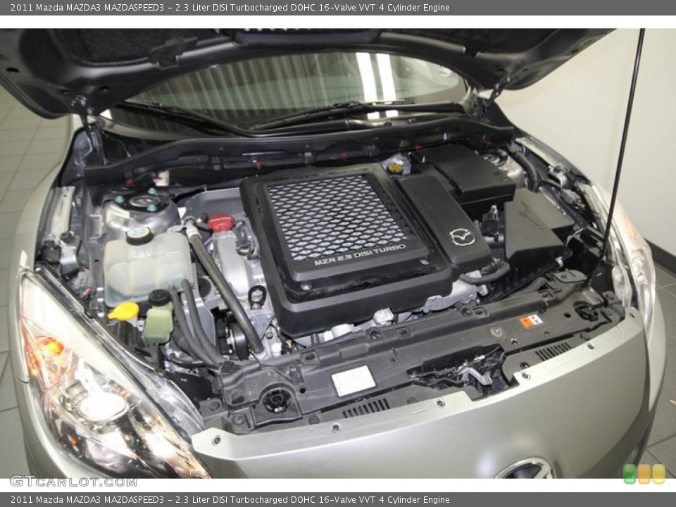 2.3 Liter DISI Turbocharged DOHC 16-Valve VVT 4 Cylinder Engine for the 2011 Mazda MAZDA3 #77420952