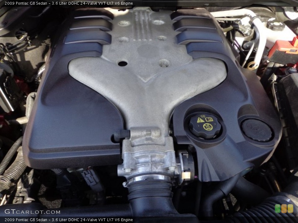 3.6 Liter DOHC 24-Valve VVT LY7 V6 Engine for the 2009 Pontiac G8 #77429928