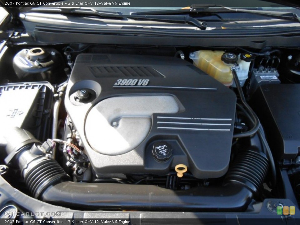 3.9 Liter OHV 12-Valve V6 Engine for the 2007 Pontiac G6 #77430879