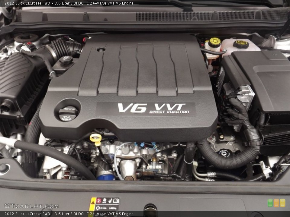 3.6 Liter SIDI DOHC 24-Valve VVT V6 Engine for the 2012 Buick LaCrosse #77432709