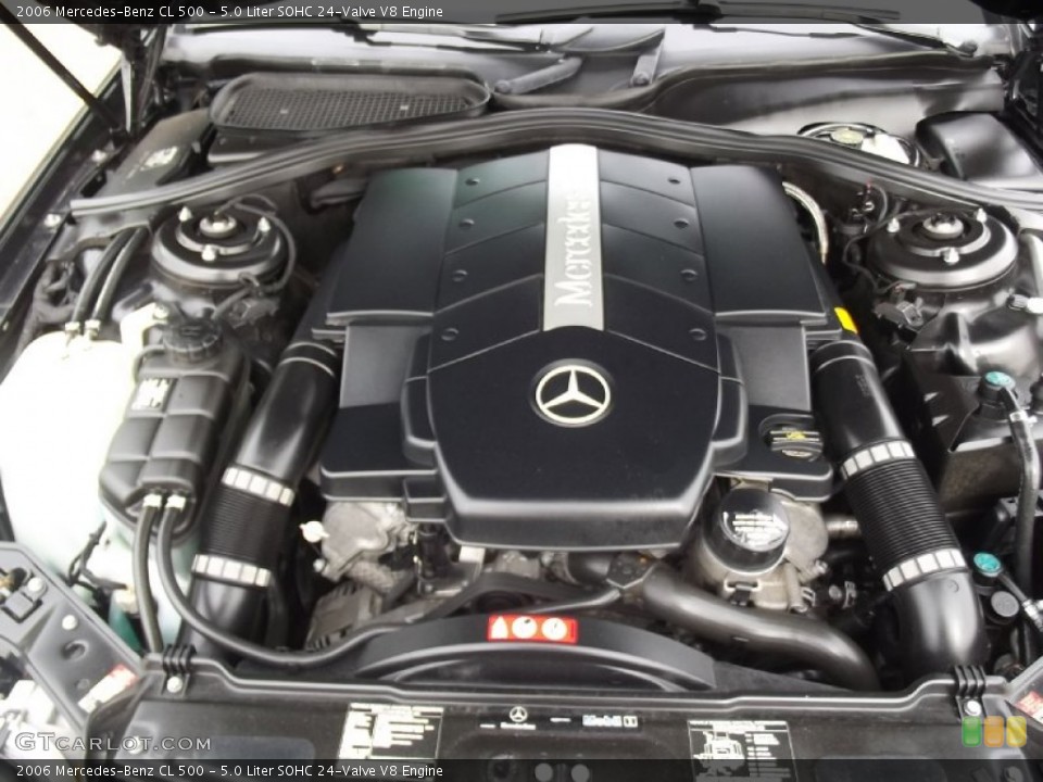 5.0 Liter SOHC 24-Valve V8 2006 Mercedes-Benz CL Engine