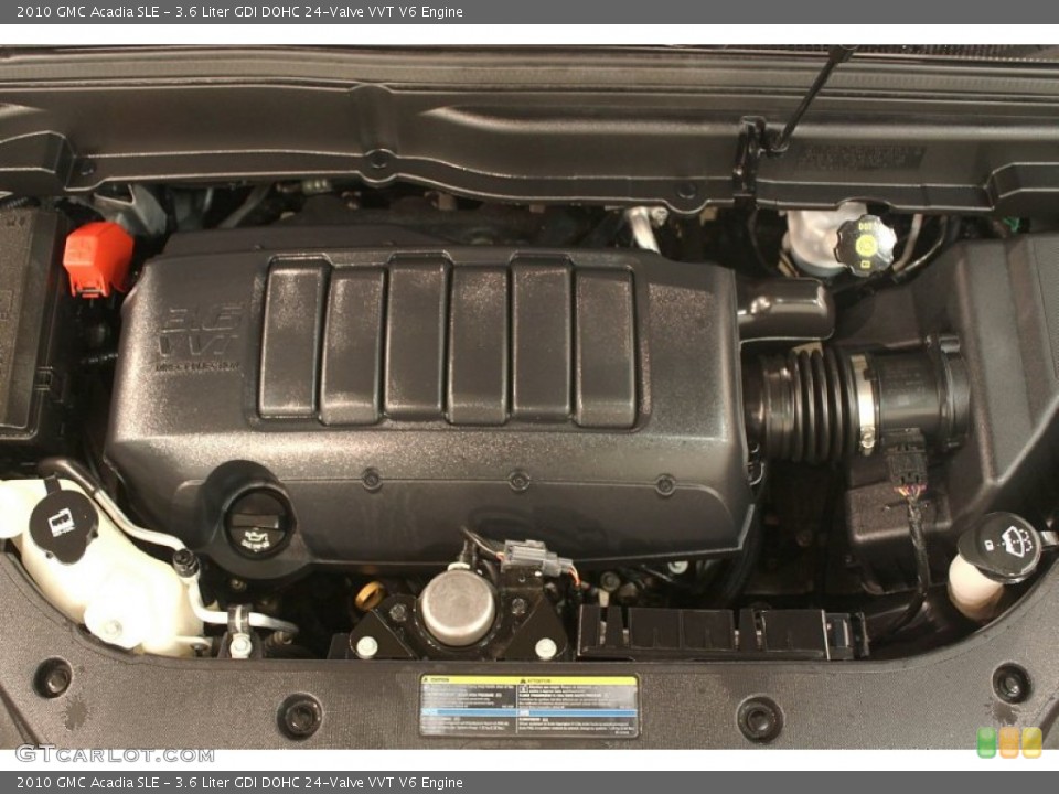 3.6 Liter GDI DOHC 24-Valve VVT V6 Engine for the 2010 GMC Acadia #77441838