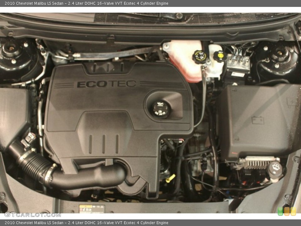 2.4 Liter DOHC 16-Valve VVT Ecotec 4 Cylinder Engine for the 2010 Chevrolet Malibu #77443187